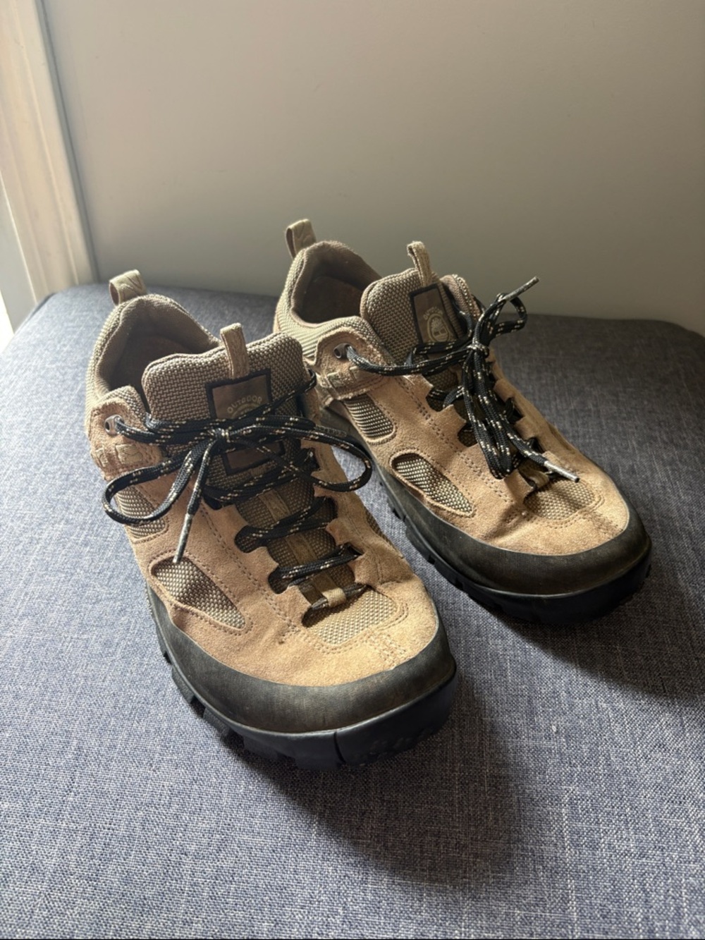 Timberland Brown and Black Athletic Hiking Shoes